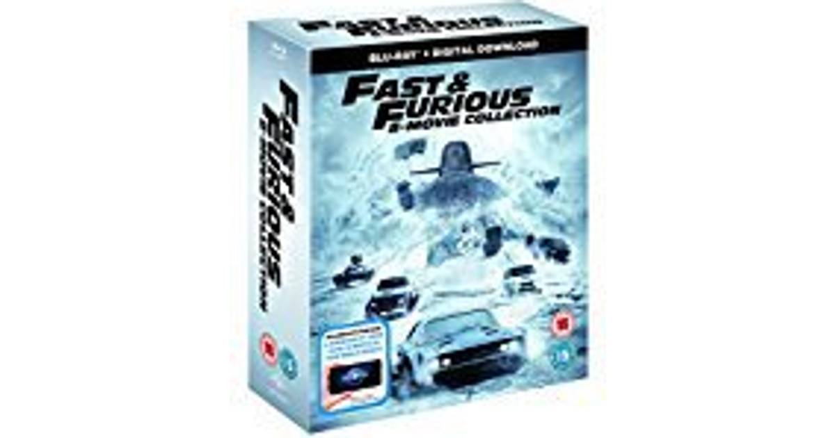 Fast Furious 8 Film Collection 1 8 Boxset Bd Digital Download Blu Ray 2017 Region Free Se Priser